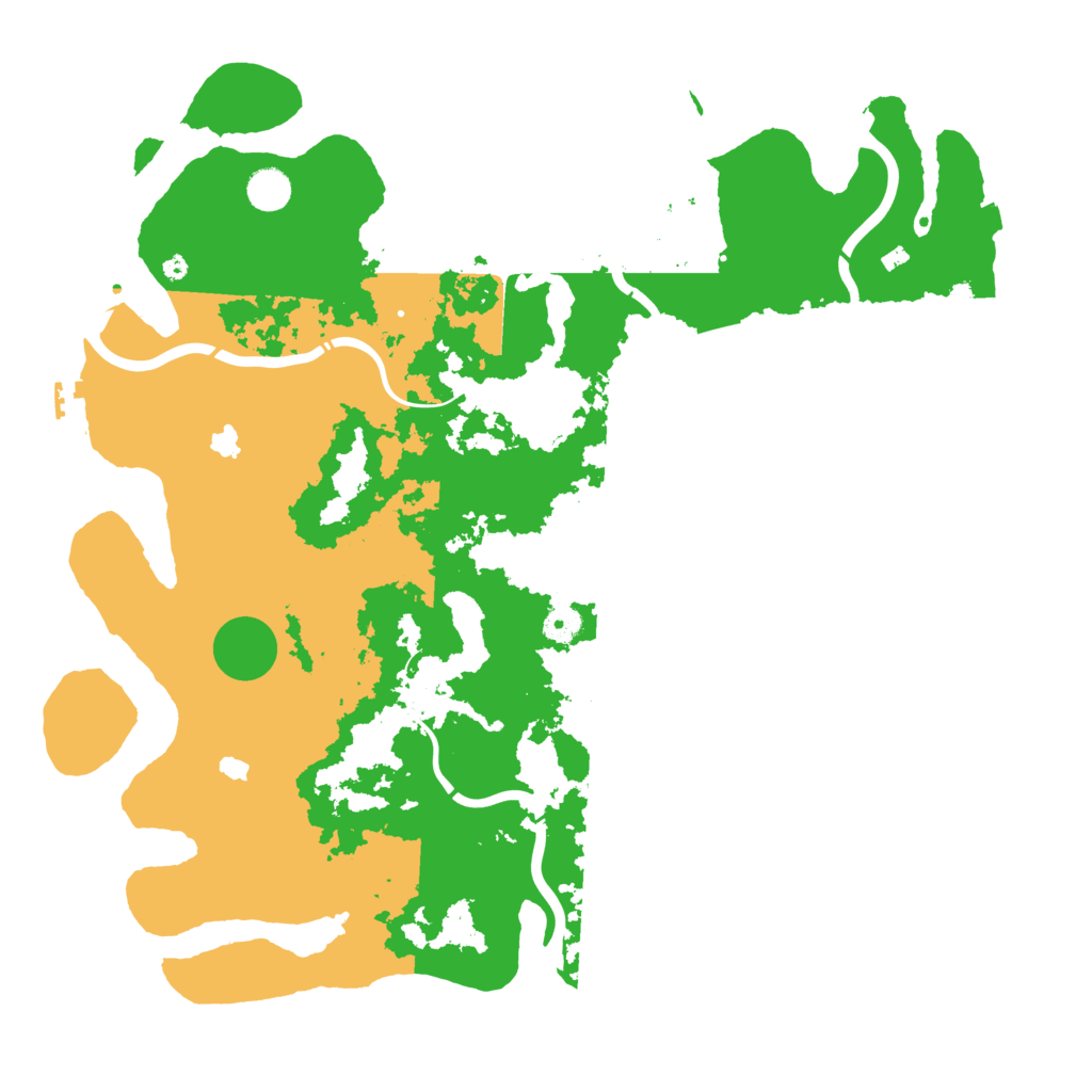 Biome Rust Map: Procedural Map, Size: 4500, Seed: 5707292