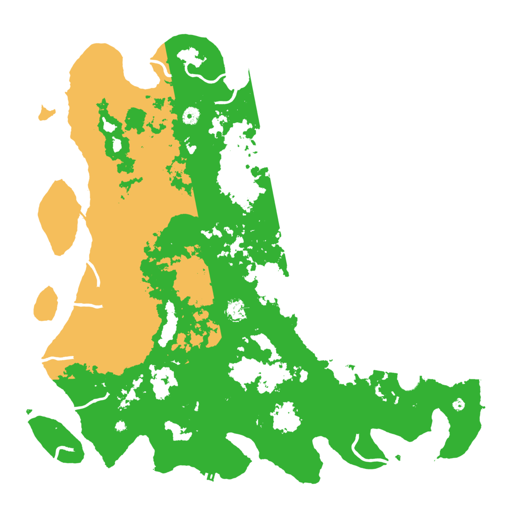 Biome Rust Map: Procedural Map, Size: 4500, Seed: 4882640