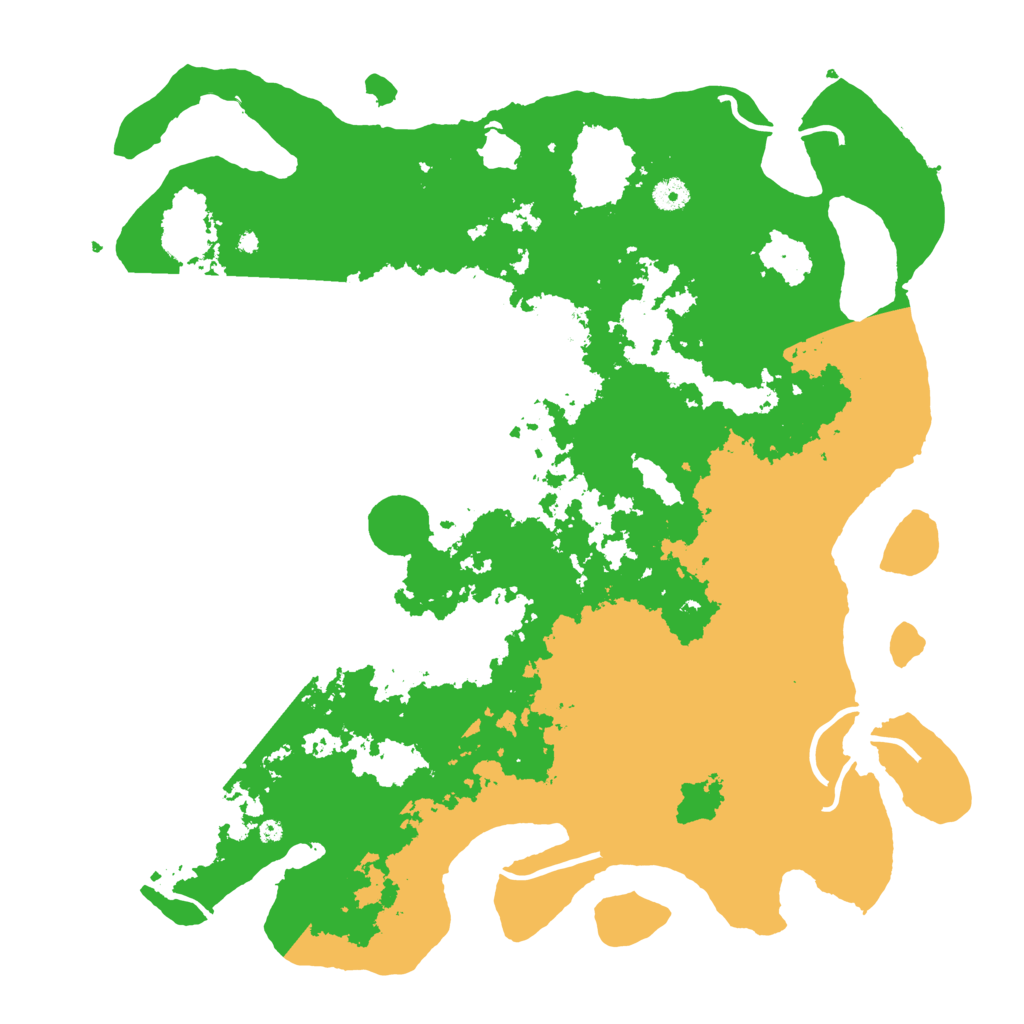 Biome Rust Map: Procedural Map, Size: 4500, Seed: 1405435