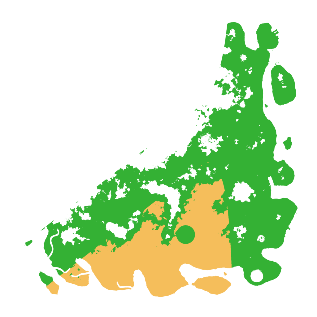 Biome Rust Map: Procedural Map, Size: 4500, Seed: 1471432