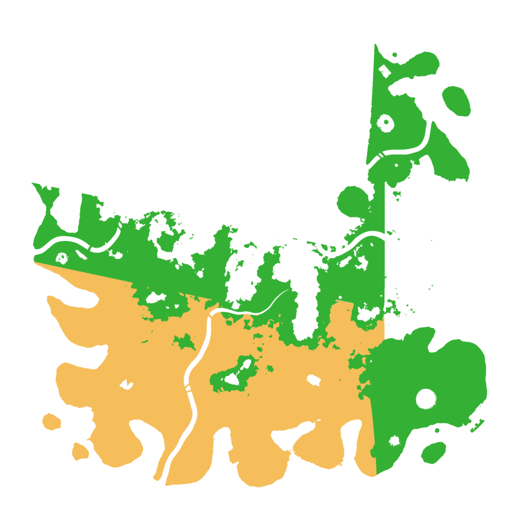 Biome Rust Map: Procedural Map, Size: 4500, Seed: 3713298