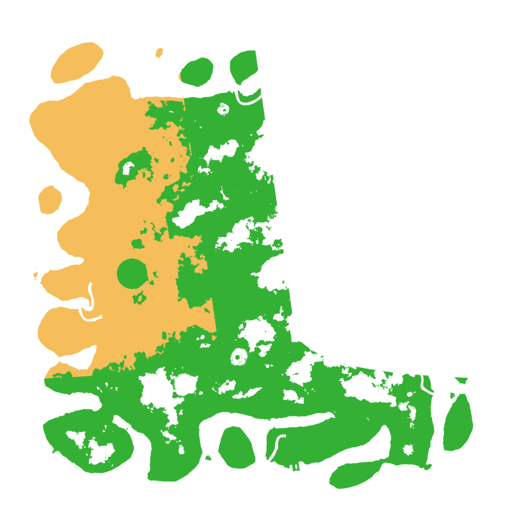 Biome Rust Map: Procedural Map, Size: 4500, Seed: 431216