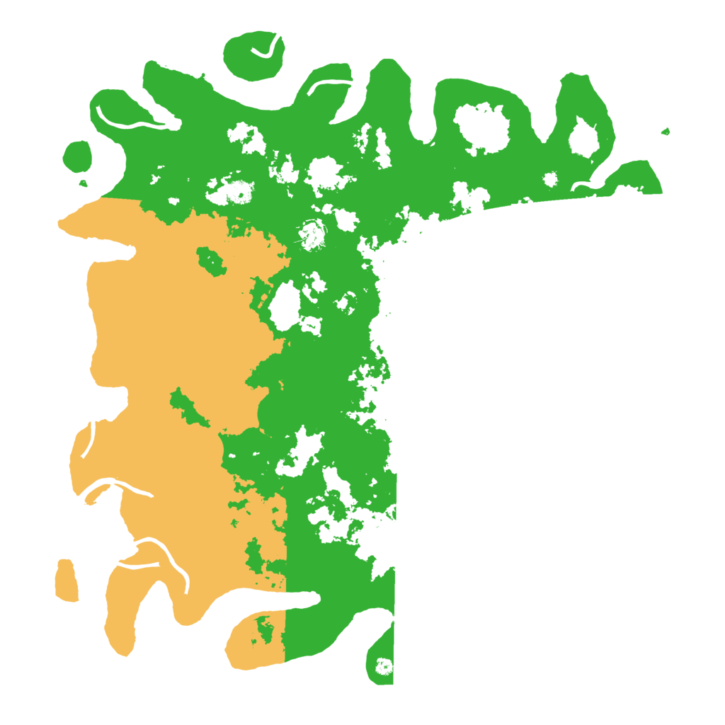 Biome Rust Map: Procedural Map, Size: 4500, Seed: 877542