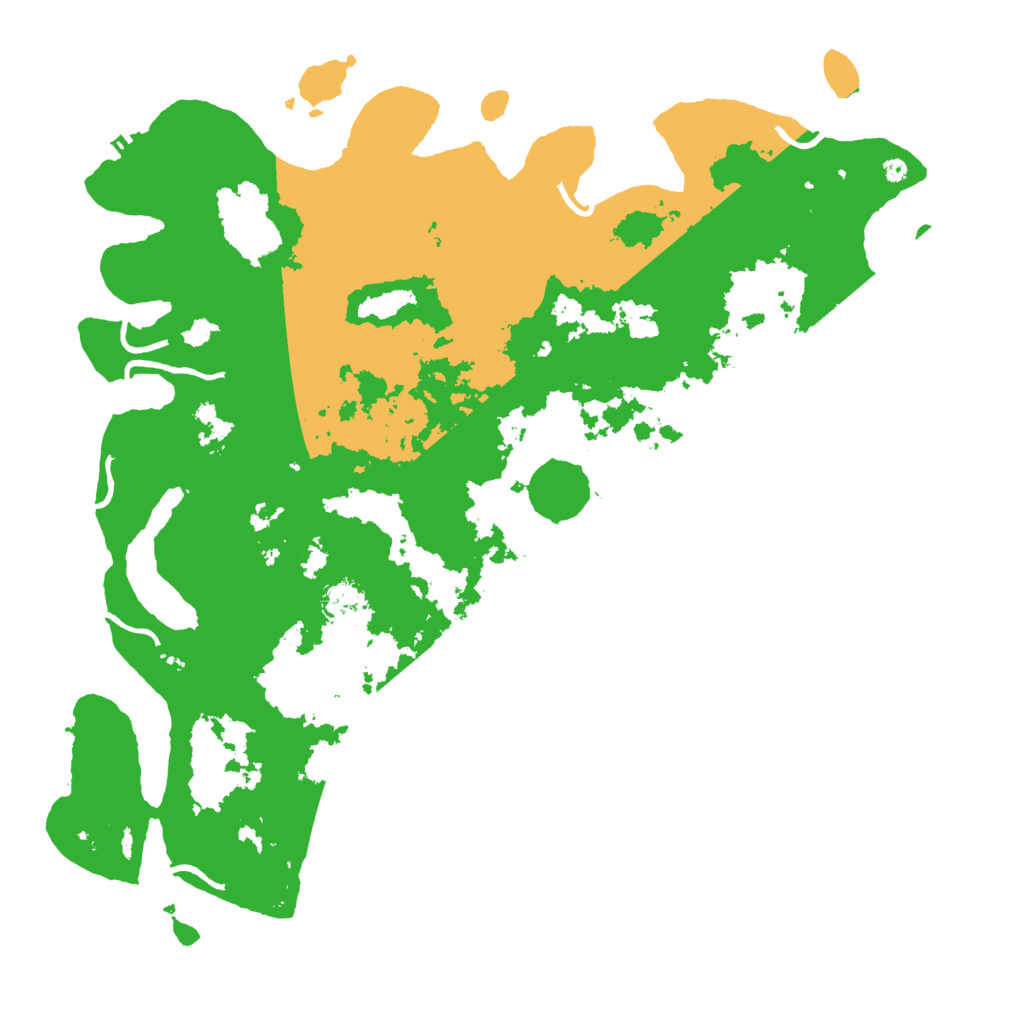 Biome Rust Map: Procedural Map, Size: 4500, Seed: 3246597