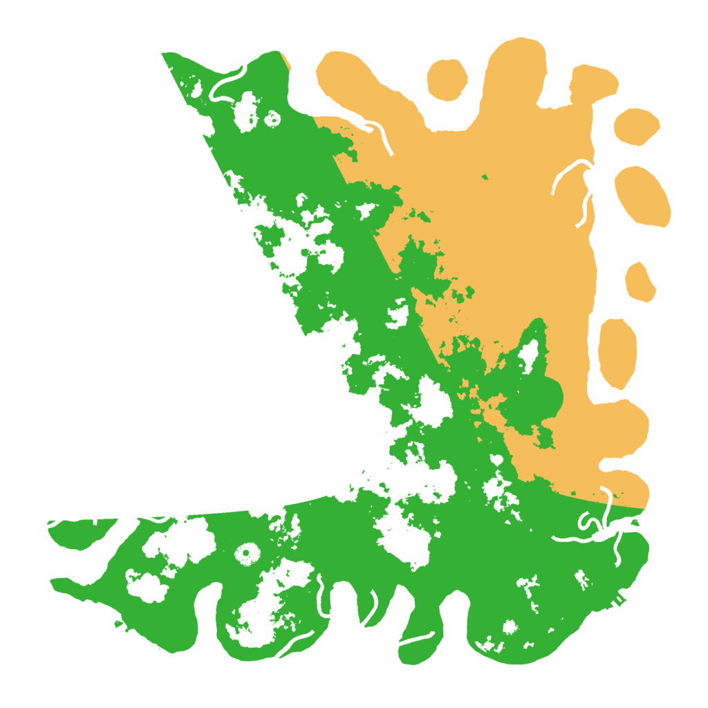 Biome Rust Map: Procedural Map, Size: 4500, Seed: 6440348
