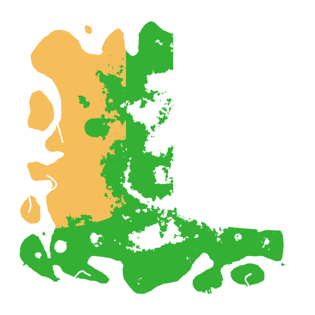 Biome Rust Map: Procedural Map, Size: 4500, Seed: 5117692