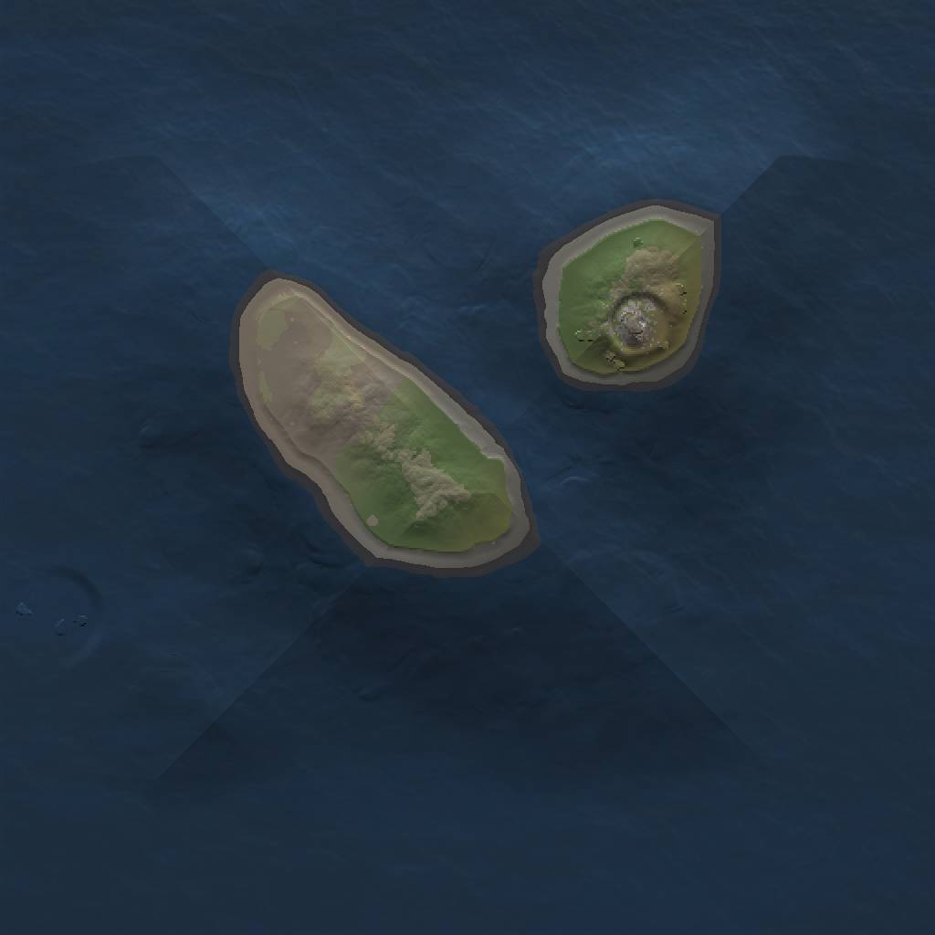 Rust Map: Procedural Map, Size: 1000, Seed: 31664611, 3 Monuments