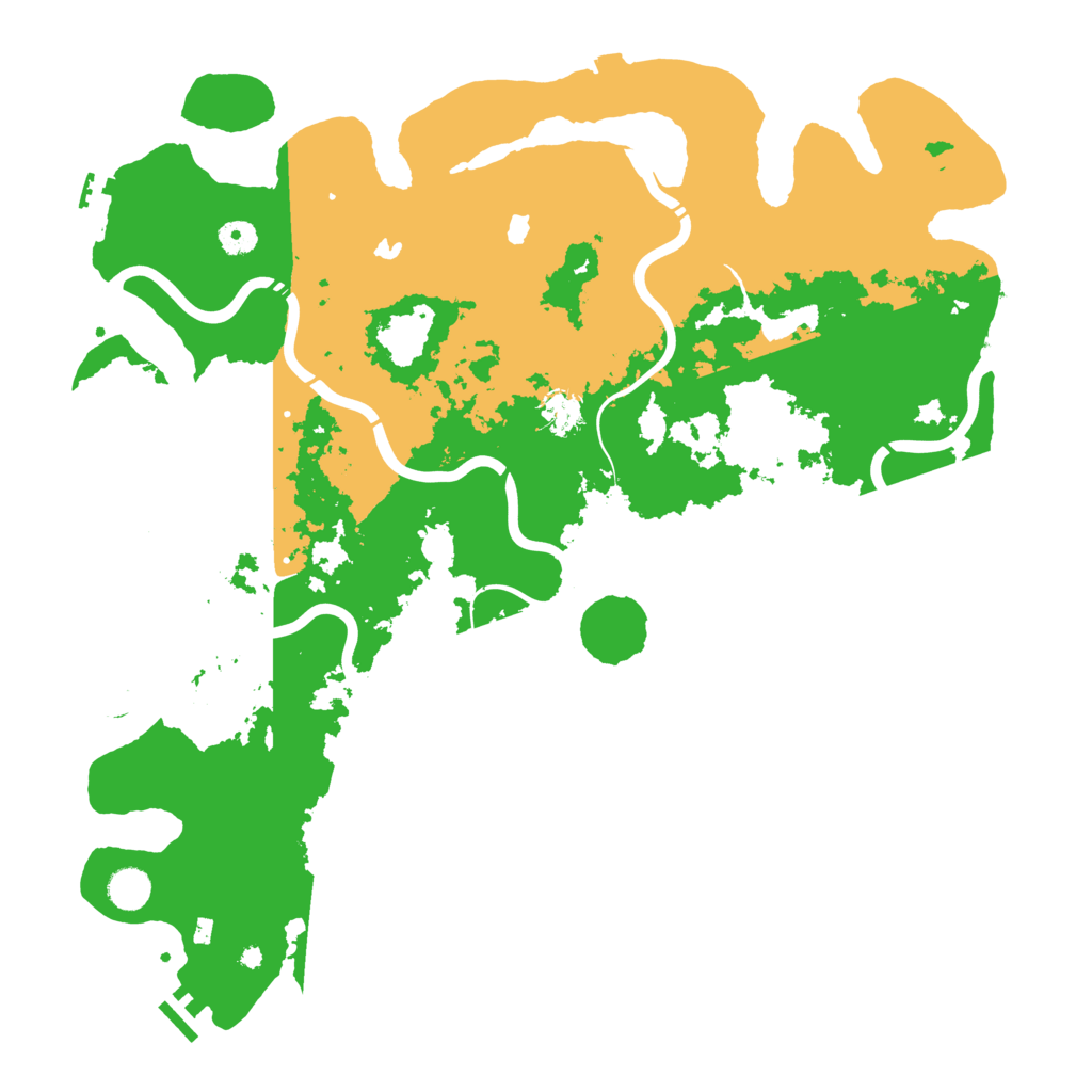 Biome Rust Map: Procedural Map, Size: 4500, Seed: 4455193