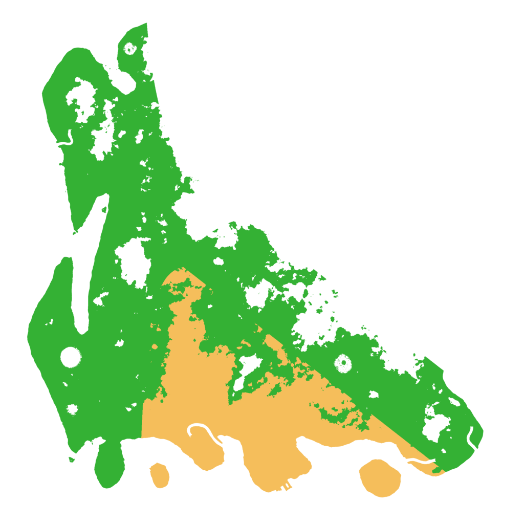Biome Rust Map: Procedural Map, Size: 4500, Seed: 6427093