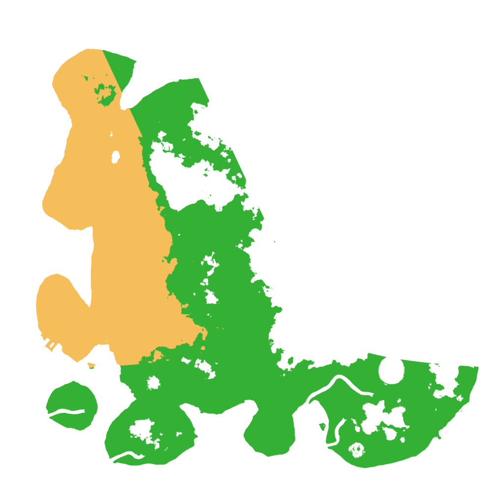 Biome Rust Map: Procedural Map, Size: 3500, Seed: 1356633883