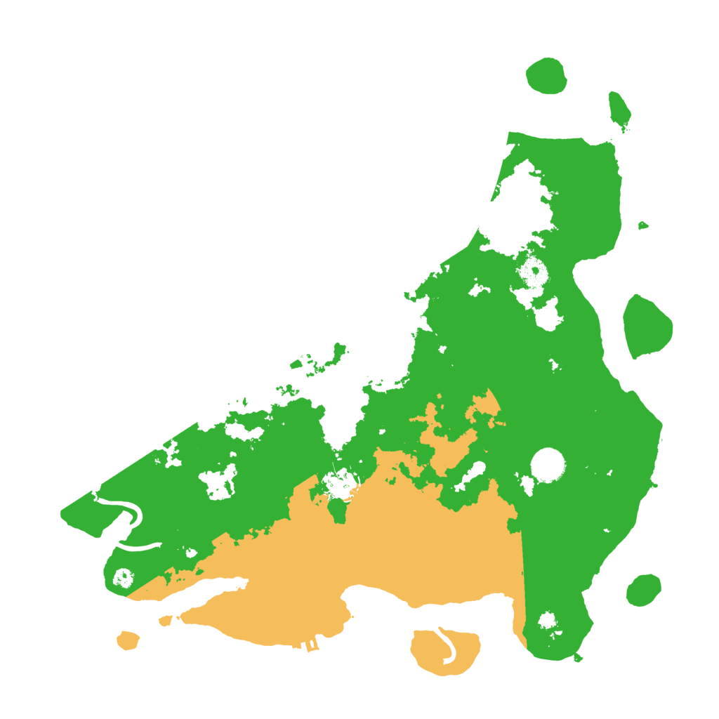 Biome Rust Map: Procedural Map, Size: 3750, Seed: 1941191373