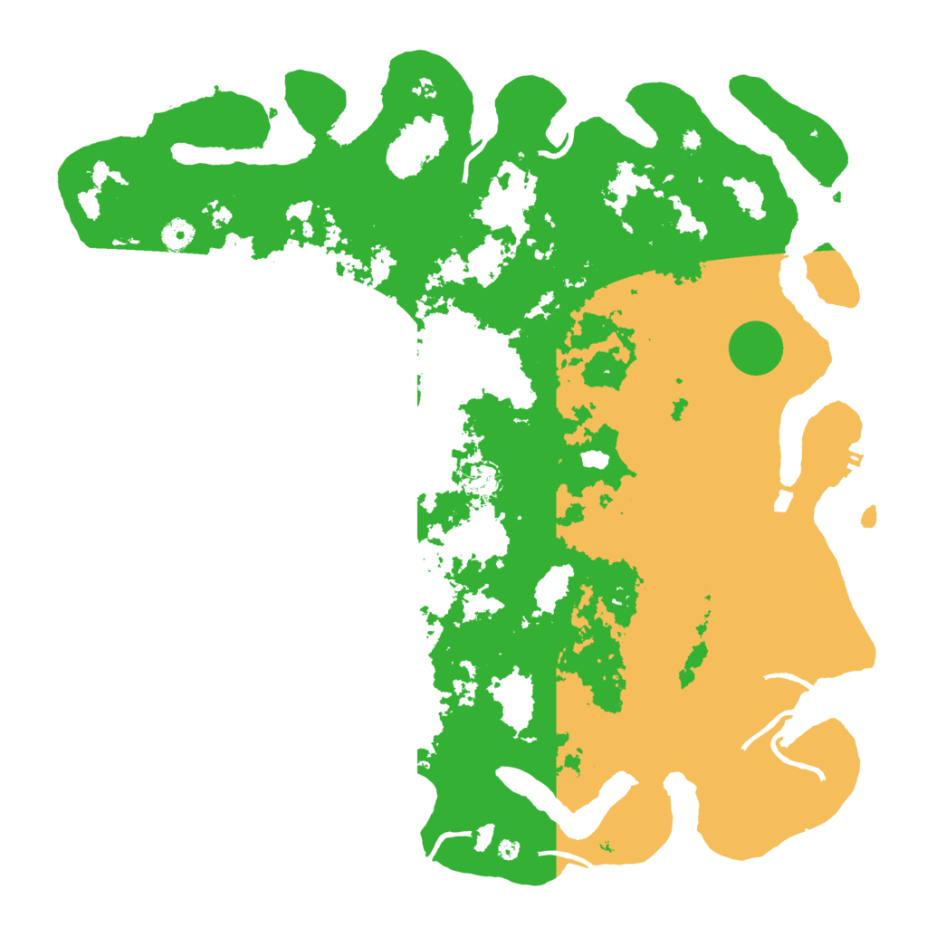 Biome Rust Map: Procedural Map, Size: 4500, Seed: 5618969