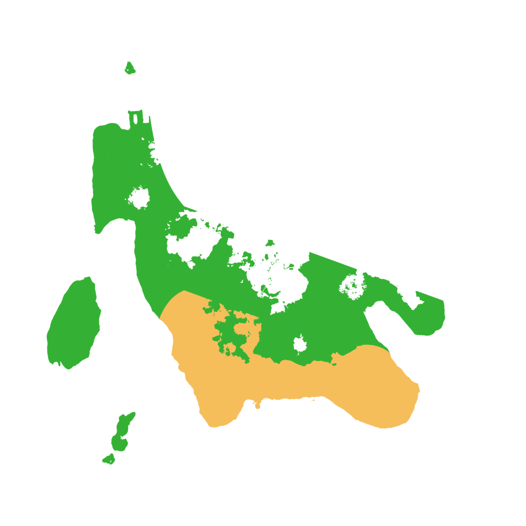 Biome Rust Map: Procedural Map, Size: 2250, Seed: 1405981571