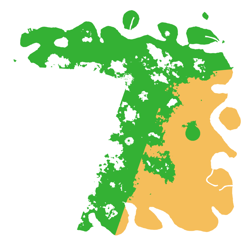 Biome Rust Map: Procedural Map, Size: 4500, Seed: 1142470