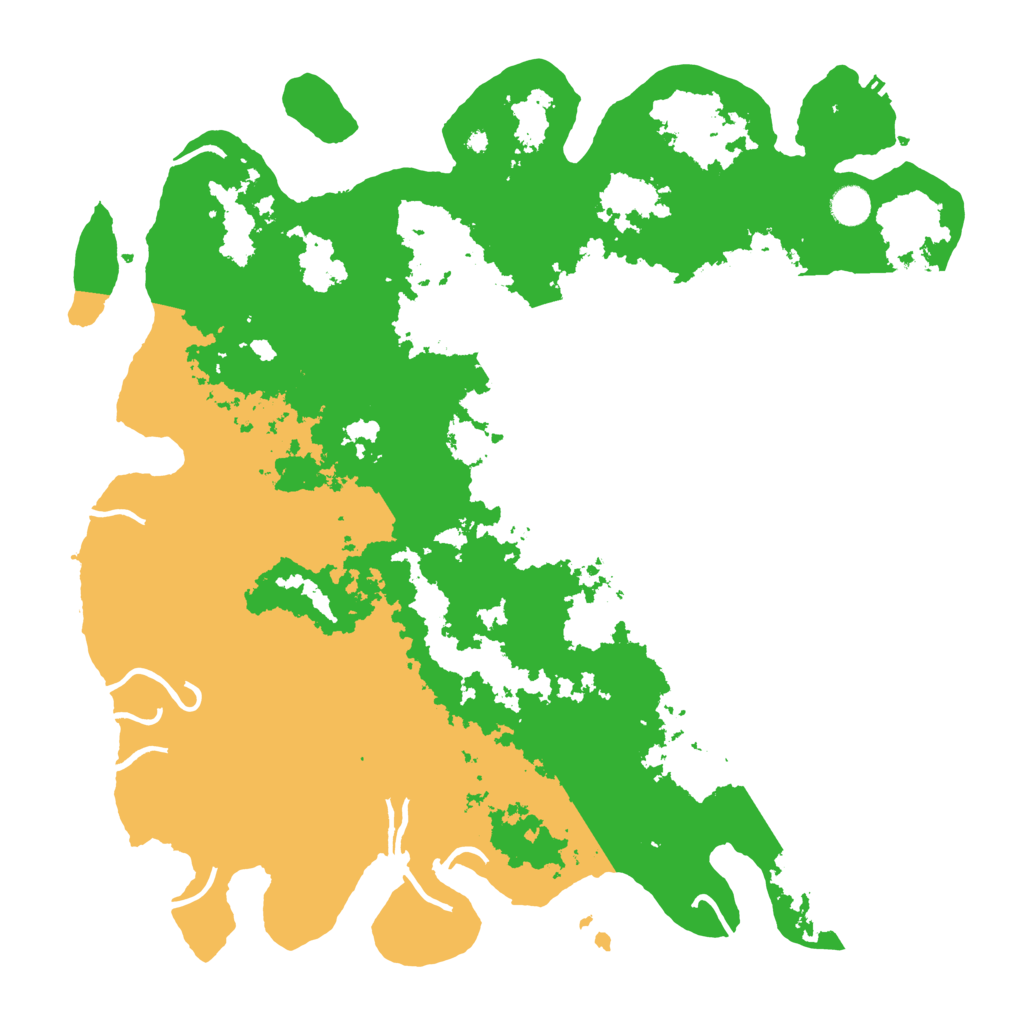 Biome Rust Map: Procedural Map, Size: 4500, Seed: 2719481