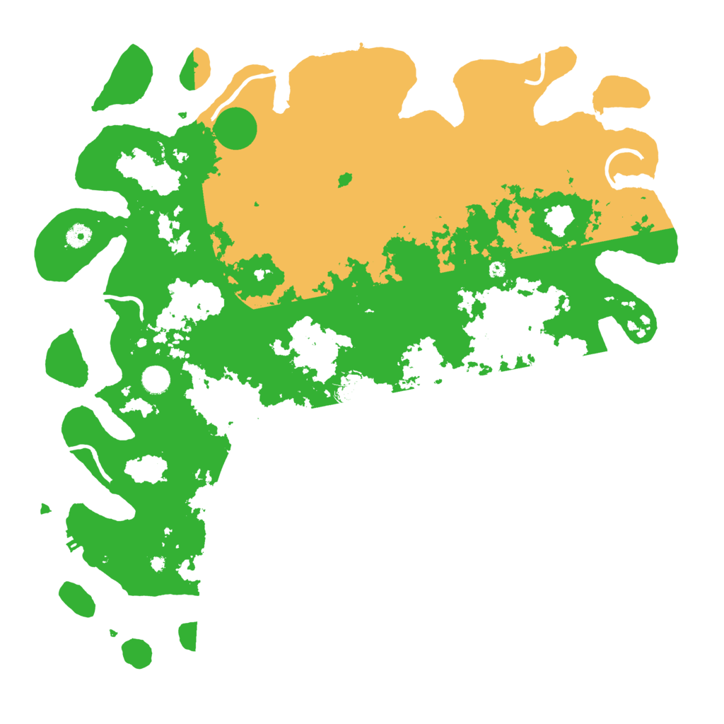 Biome Rust Map: Procedural Map, Size: 4500, Seed: 1739804885