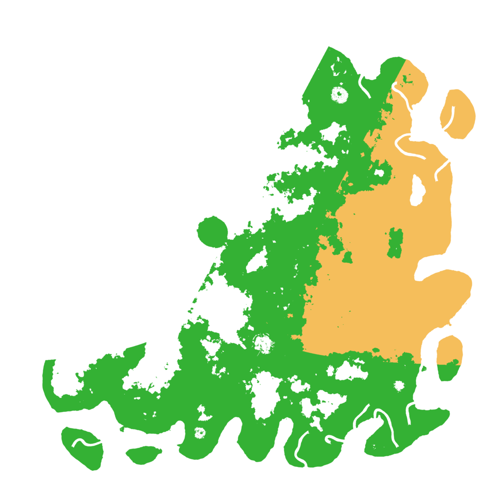 Biome Rust Map: Procedural Map, Size: 4500, Seed: 444201