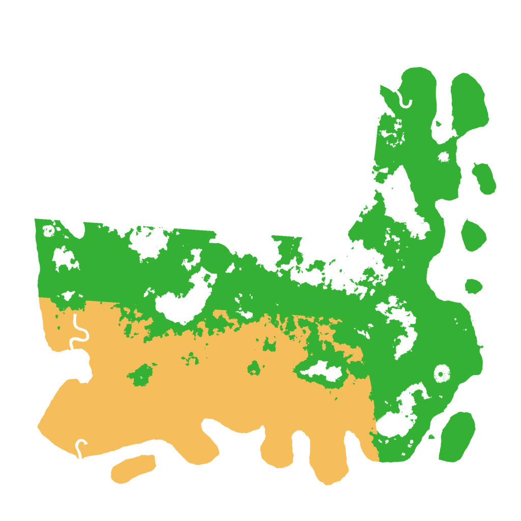 Biome Rust Map: Procedural Map, Size: 4500, Seed: 3437306