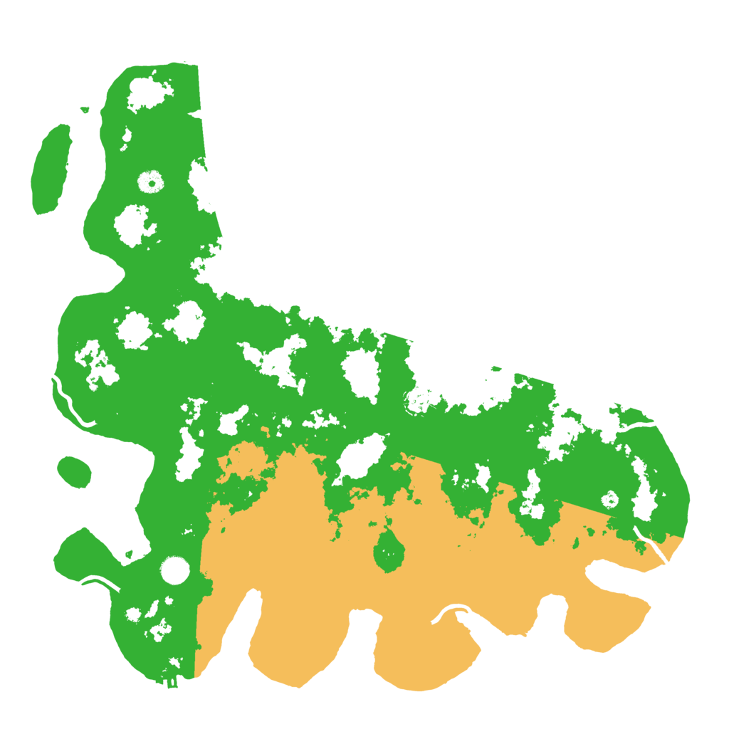 Biome Rust Map: Procedural Map, Size: 4500, Seed: 1612056