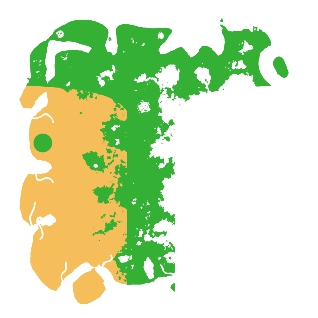 Biome Rust Map: Procedural Map, Size: 4500, Seed: 1987747