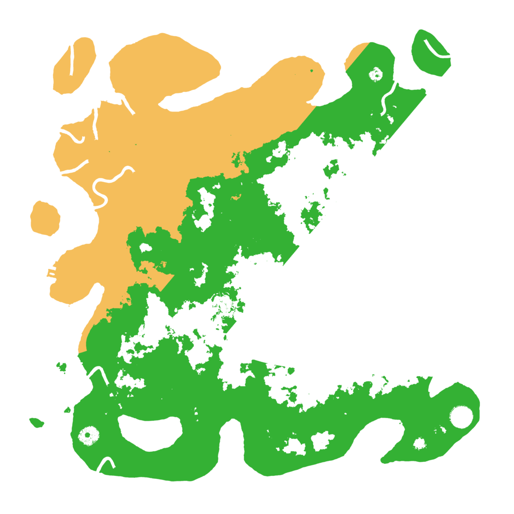 Biome Rust Map: Procedural Map, Size: 4000, Seed: 4844198