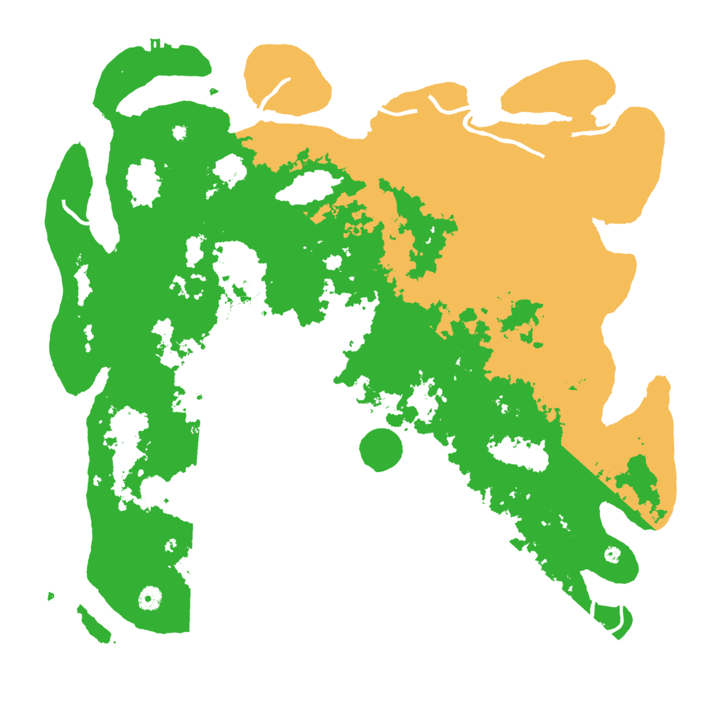 Biome Rust Map: Procedural Map, Size: 4500, Seed: 3762283