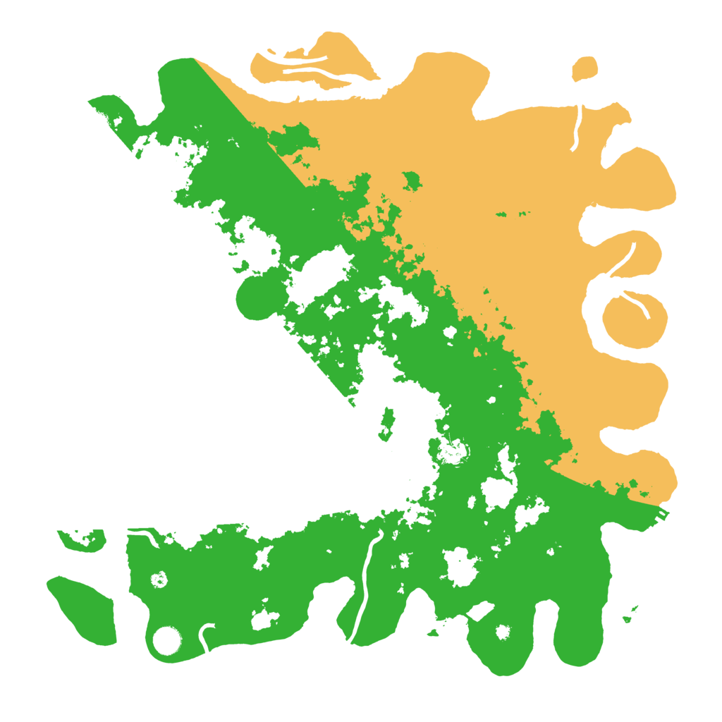Biome Rust Map: Procedural Map, Size: 4500, Seed: 4370629