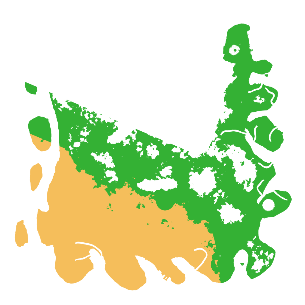 Biome Rust Map: Procedural Map, Size: 4500, Seed: 1156897