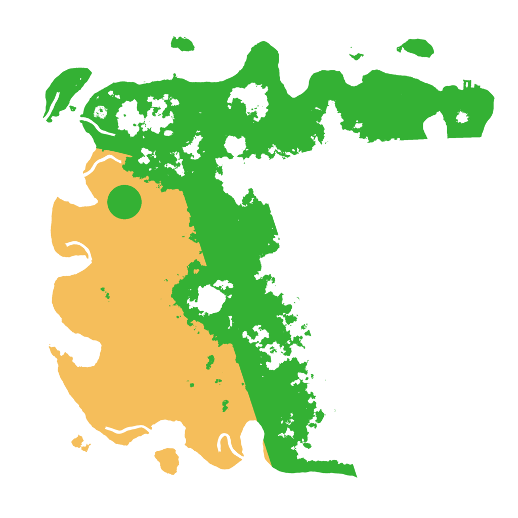 Biome Rust Map: Procedural Map, Size: 4000, Seed: 15345