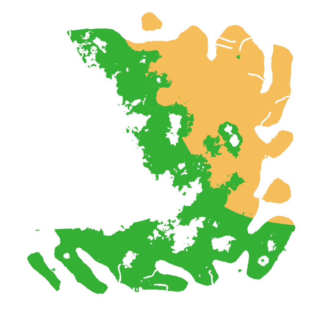 Biome Rust Map: Procedural Map, Size: 4500, Seed: 4721241