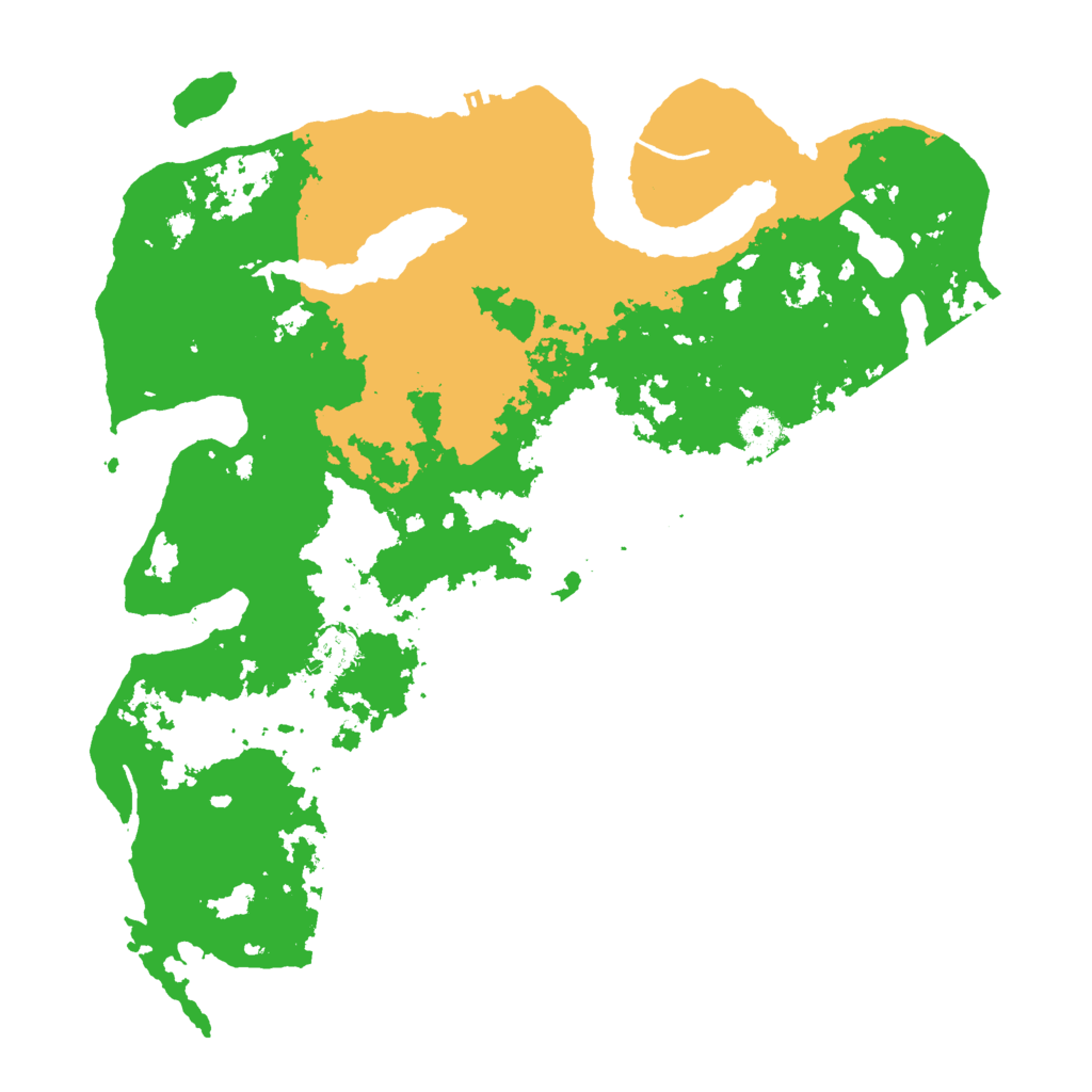 Biome Rust Map: Procedural Map, Size: 4000, Seed: 84