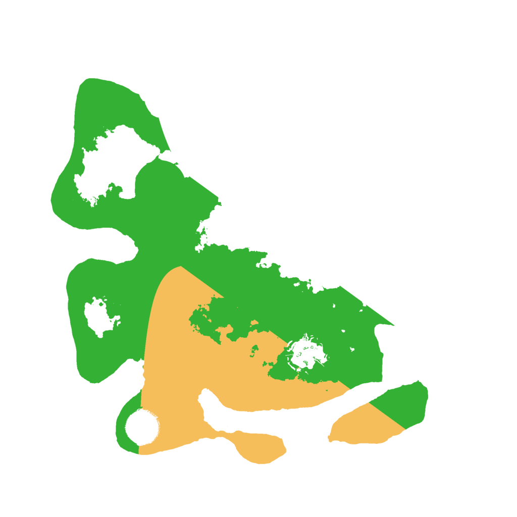 Biome Rust Map: Barren, Size: 2700, Seed: 1322945975