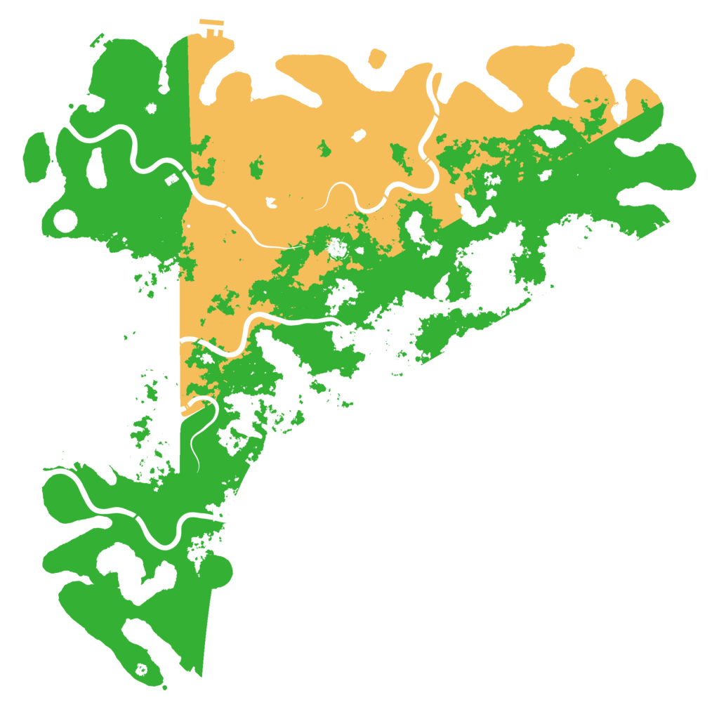 Biome Rust Map: Procedural Map, Size: 6000, Seed: 106756246