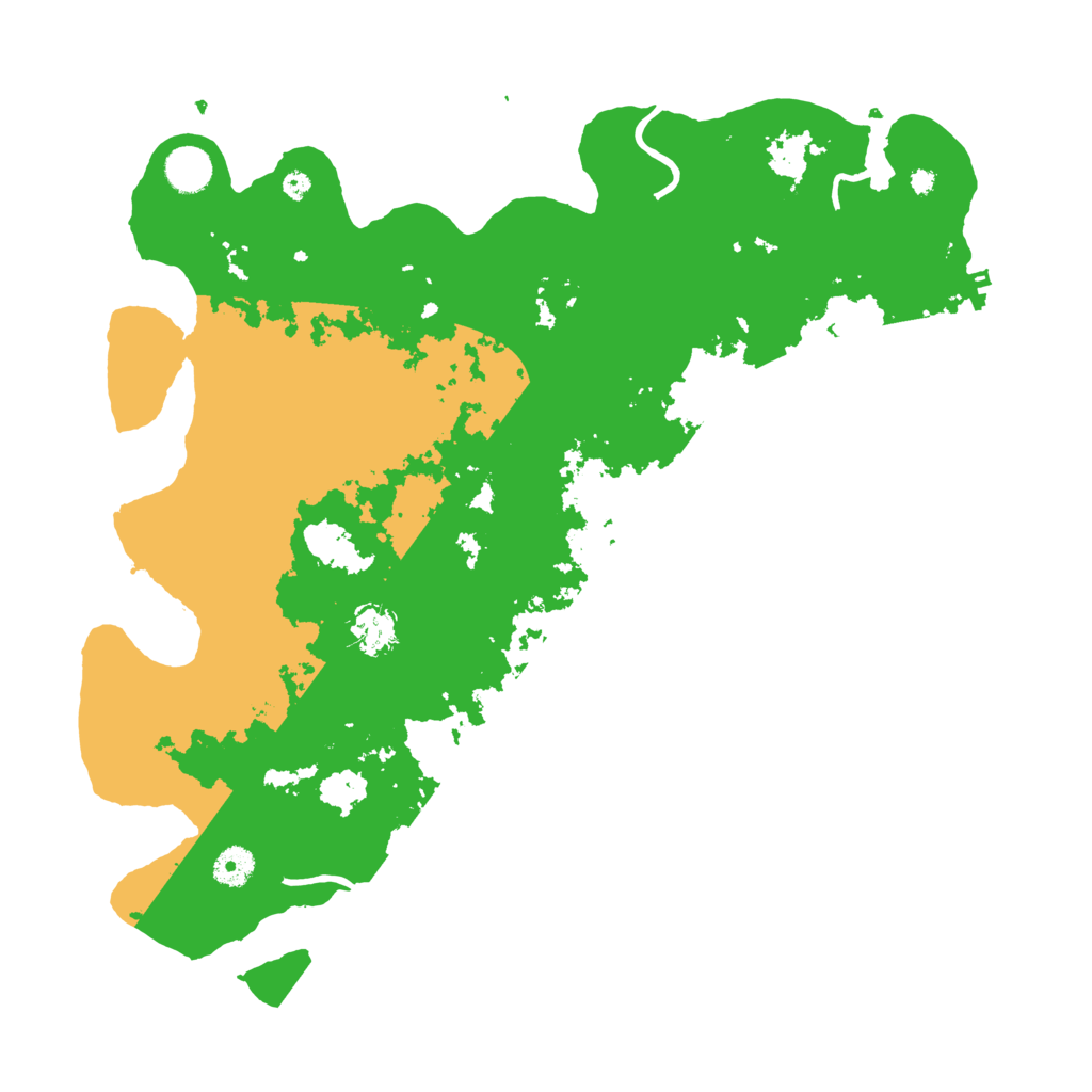Biome Rust Map: Procedural Map, Size: 4100, Seed: 98939788