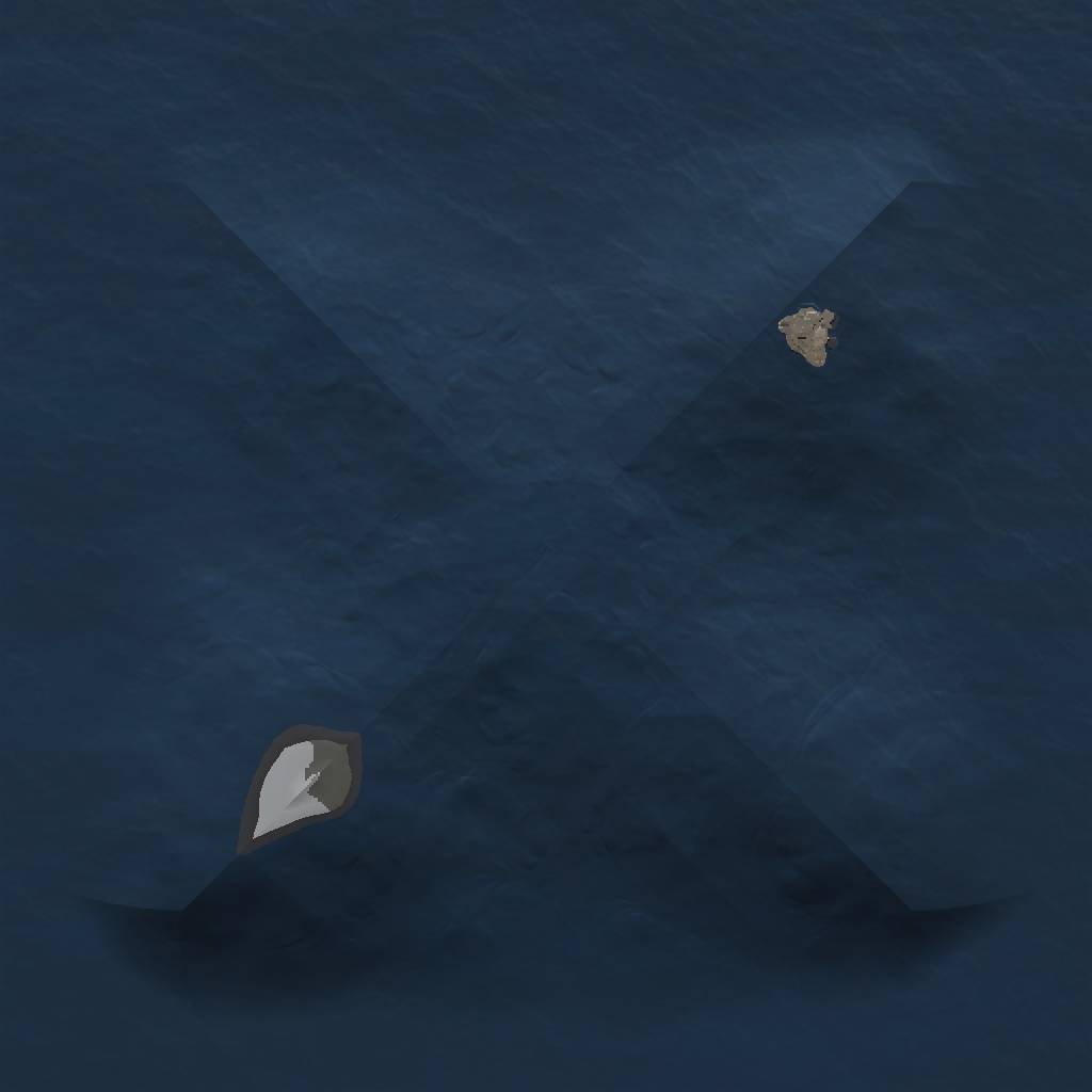 Rust Map: Procedural Map, Size: 1000, Seed: 2076916133, 3 Monuments