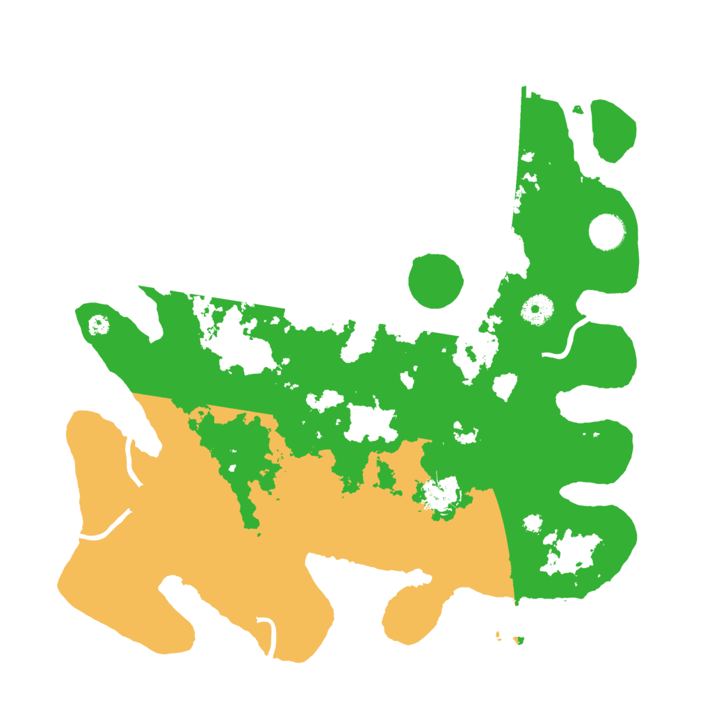 Biome Rust Map: Procedural Map, Size: 3500, Seed: 7269