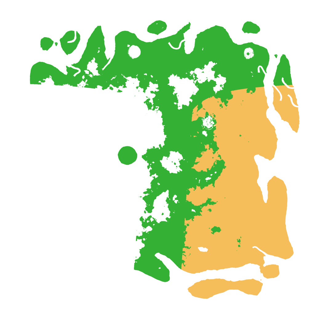 Biome Rust Map: Procedural Map, Size: 4500, Seed: 1360204
