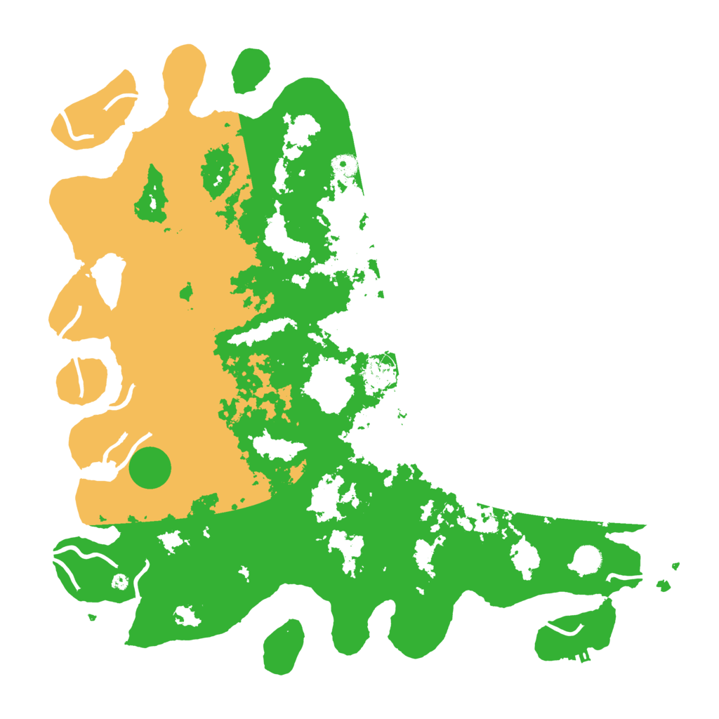 Biome Rust Map: Procedural Map, Size: 4500, Seed: 3484861
