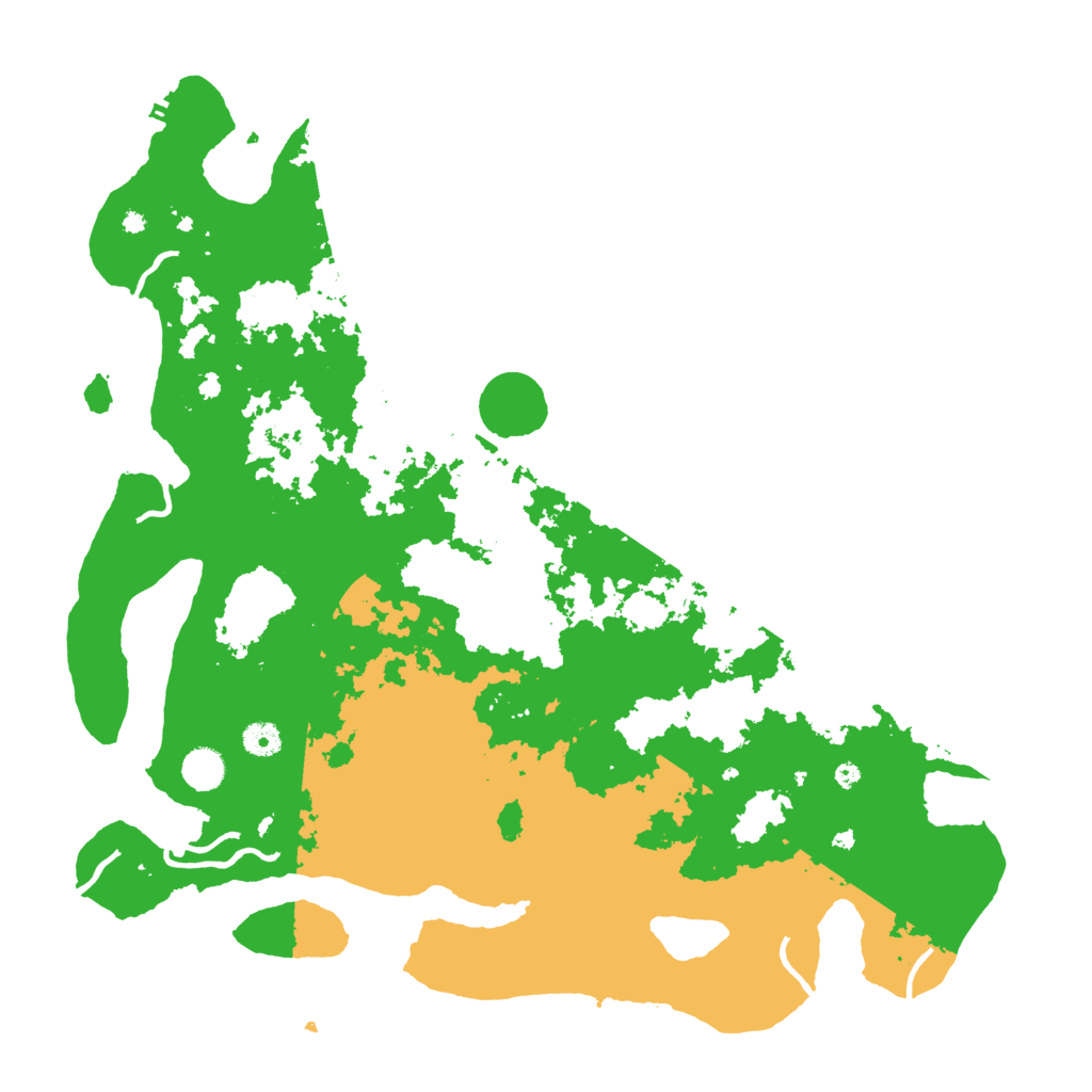 Biome Rust Map: Procedural Map, Size: 4500, Seed: 1337844