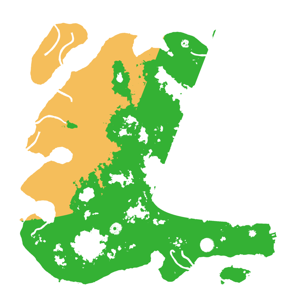 Biome Rust Map: Procedural Map, Size: 3850, Seed: 335661004