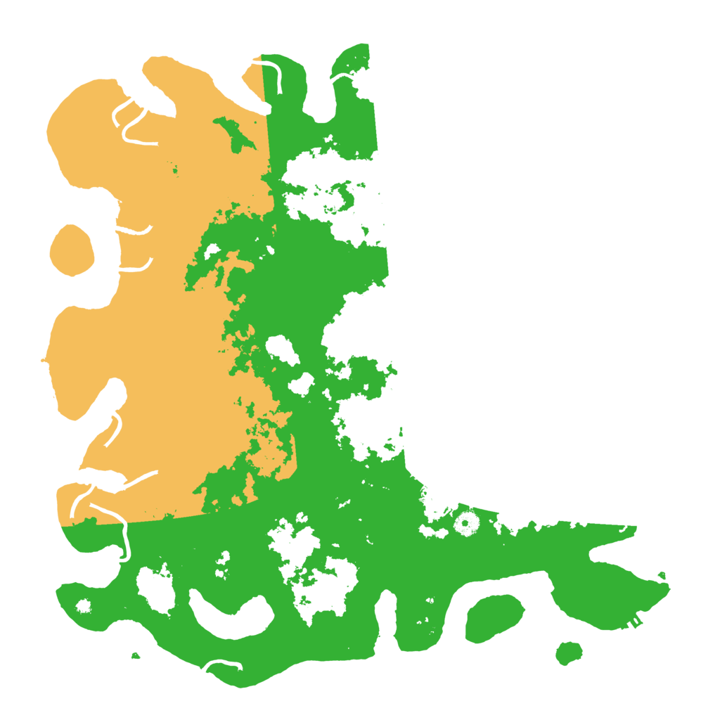 Biome Rust Map: Procedural Map, Size: 4500, Seed: 5116713