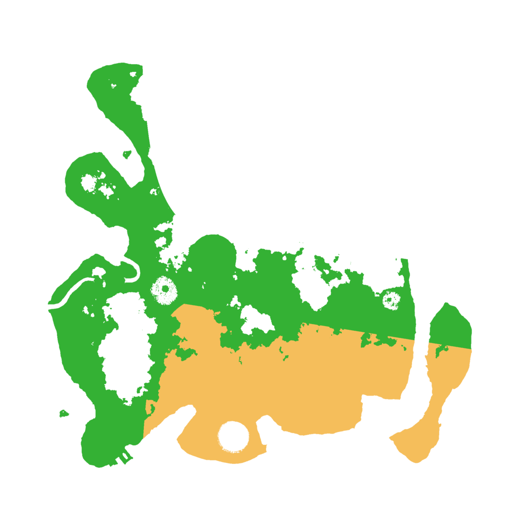 Biome Rust Map: Procedural Map, Size: 3000, Seed: 87474