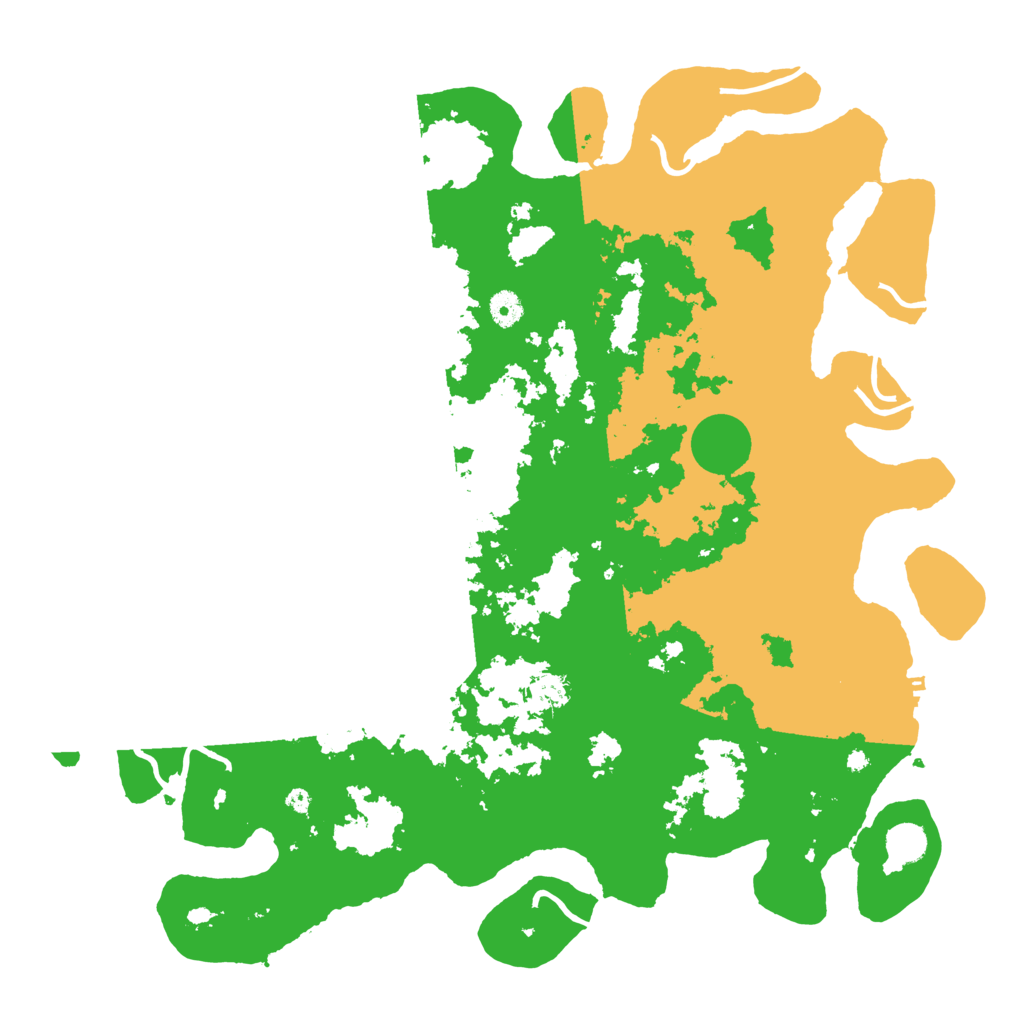 Biome Rust Map: Procedural Map, Size: 4500, Seed: 6313860