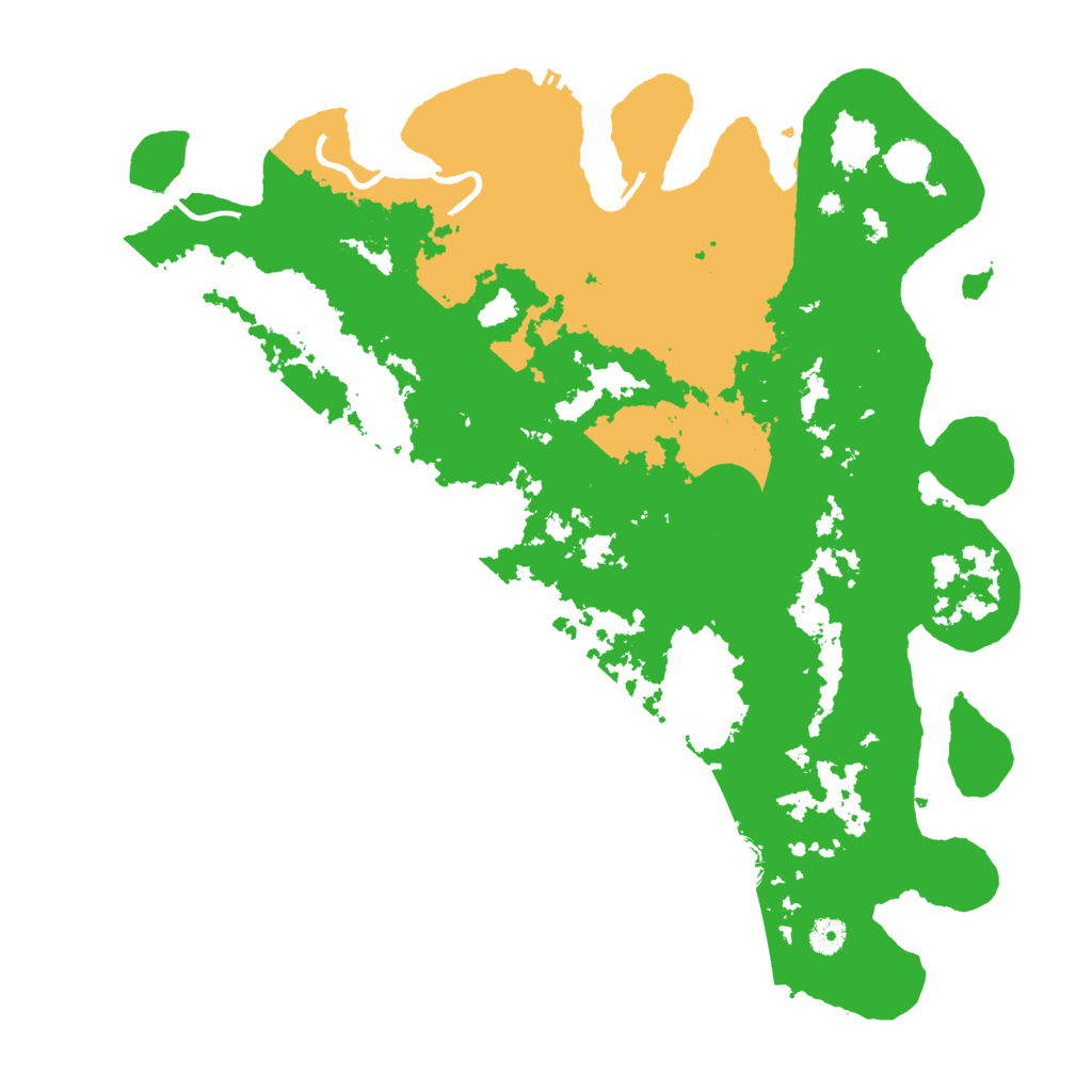 Biome Rust Map: Procedural Map, Size: 4500, Seed: 3381702