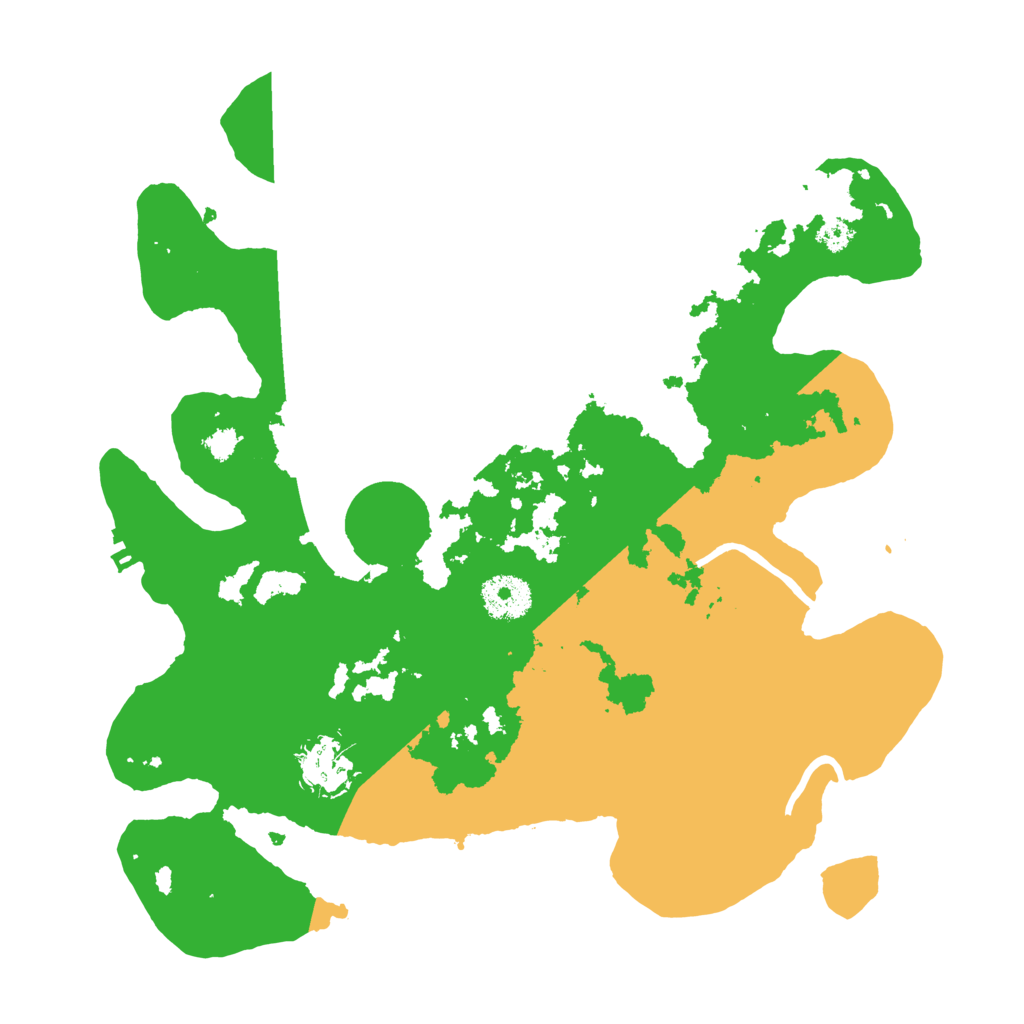Biome Rust Map: Procedural Map, Size: 3250, Seed: 4750345