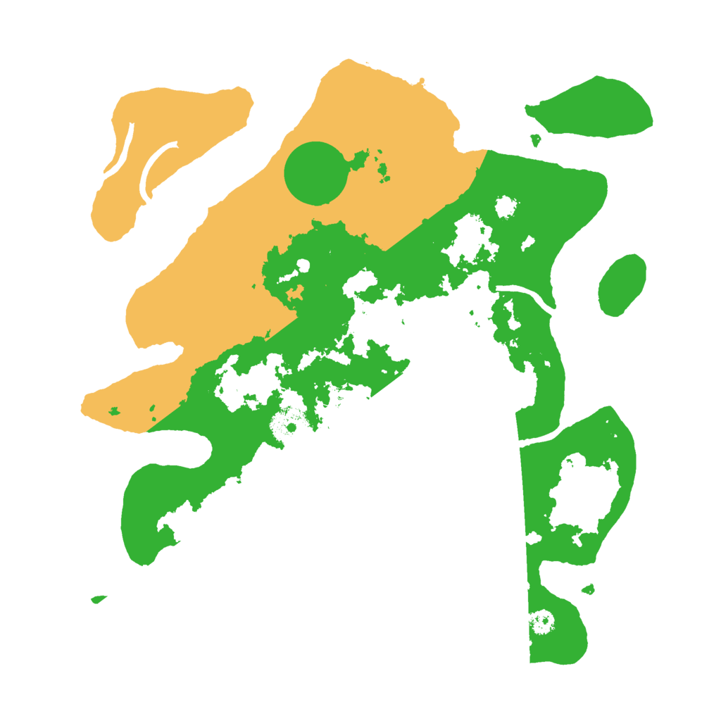 Biome Rust Map: Procedural Map, Size: 3000, Seed: 54867928