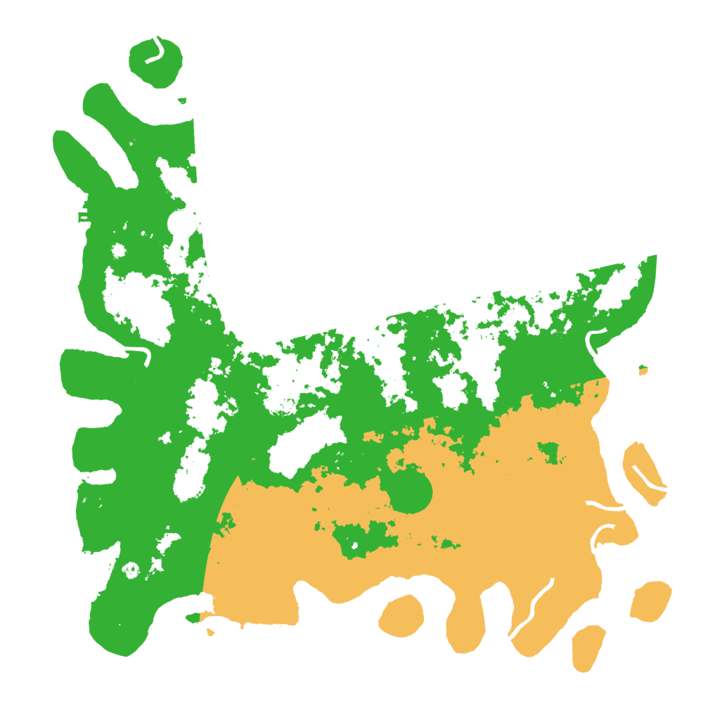 Biome Rust Map: Procedural Map, Size: 4500, Seed: 2514365