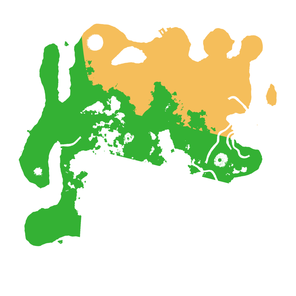 Biome Rust Map: Procedural Map, Size: 3250, Seed: 723818