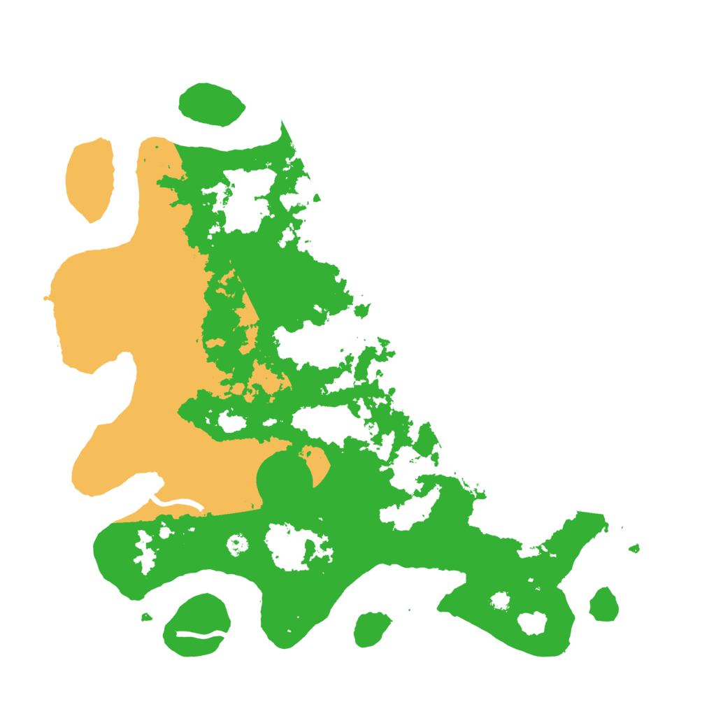 Biome Rust Map: Procedural Map, Size: 3500, Seed: 844999101