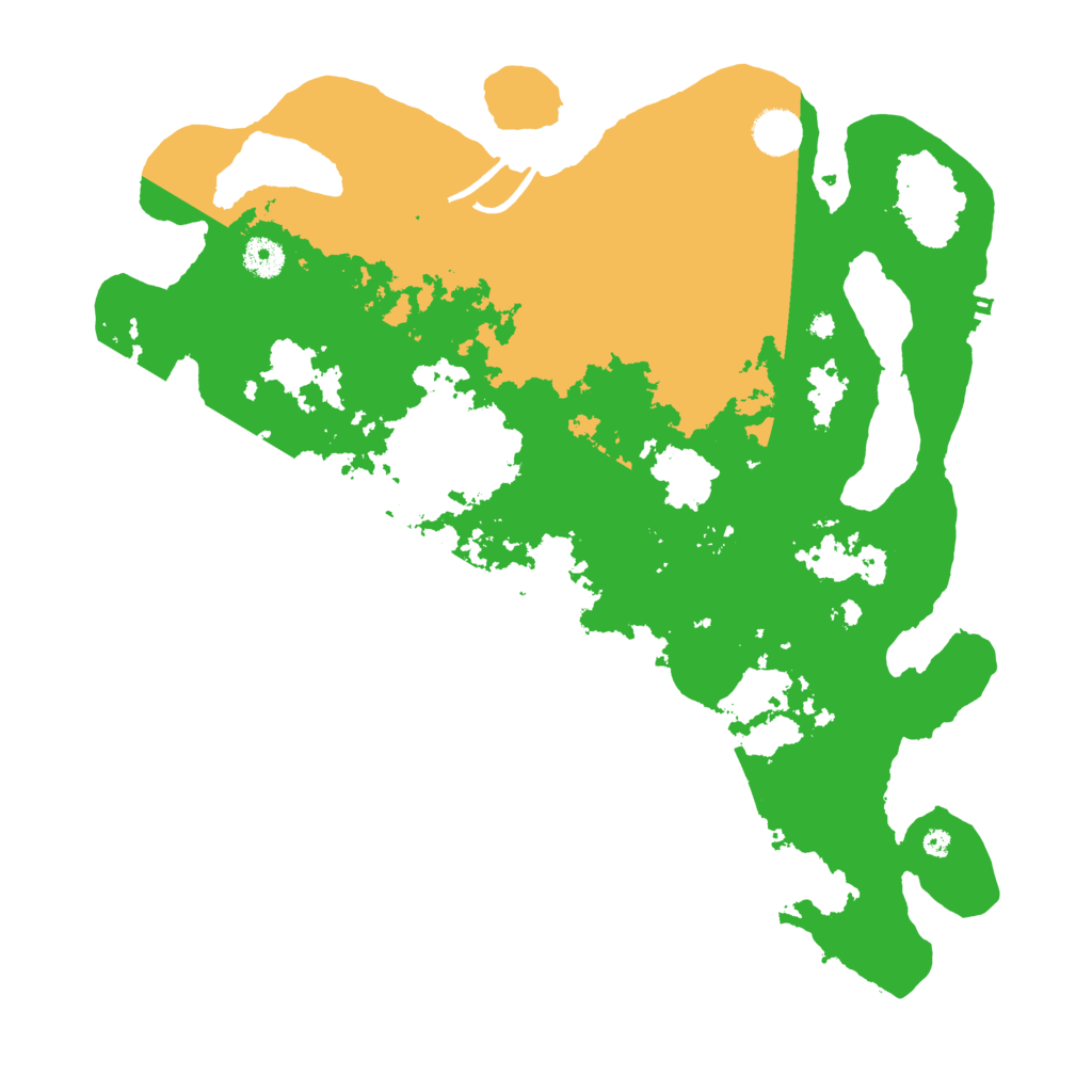 Biome Rust Map: Procedural Map, Size: 4050, Seed: 421836312